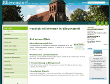 Tablet Screenshot of blievenstorf.de